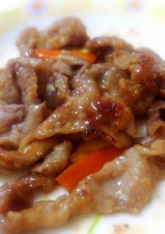 豚肉のしょうが焼き-レシピのメイン写真