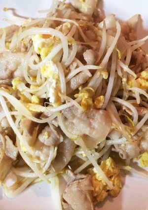 中華屋さんの定食みたいな豚こまもやし炒め-レシピのメイン写真