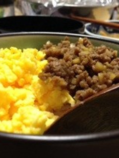 つゆ多め!で美味しいそぼろ丼☆-レシピのメイン写真