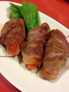 トマトの豚バラ巻き-レシピのメイン写真