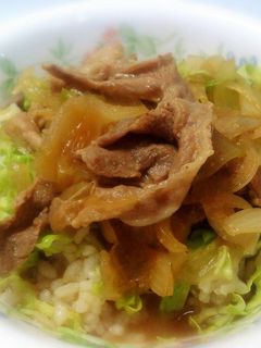 味噌豚丼-レシピのメイン写真
