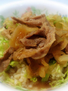 味噌豚丼-レシピのメイン写真