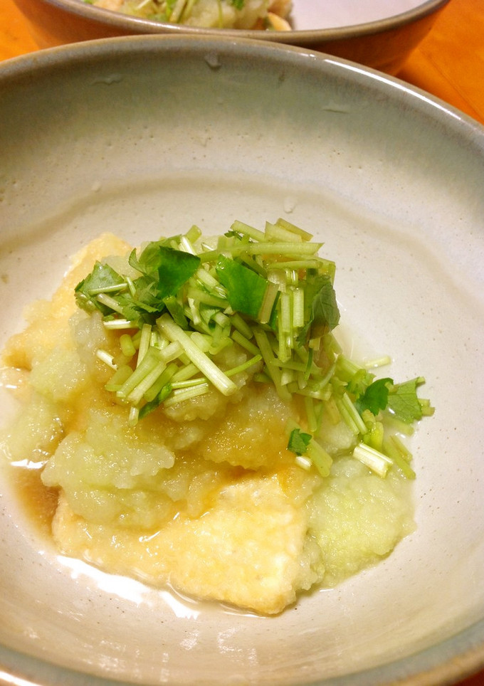 ＋1品 餅巾着のみぞれ煮-レシピのメイン写真
