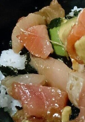 ☆アボカド海鮮丼☆-レシピのメイン写真