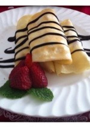 おうちカフェ♡フルーツ入りクレープ-レシピのメイン写真