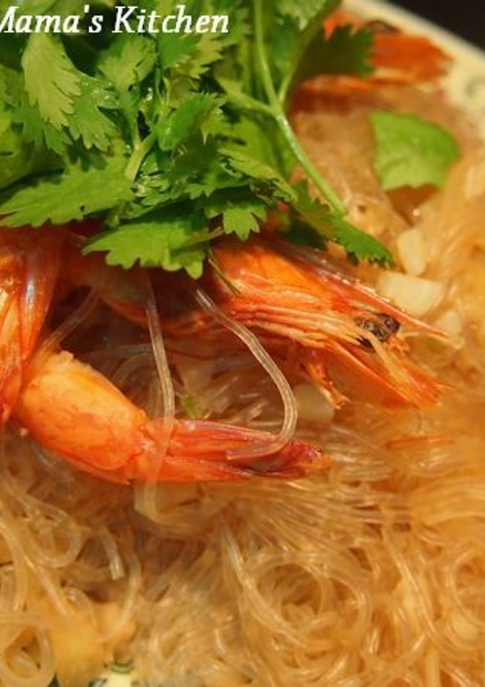 タイ風エビと春雨の土鍋煮-レシピのメイン写真