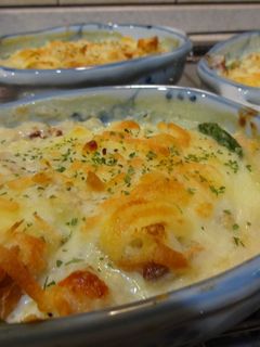 ほうれん草とベーコンの豆腐グラタン-レシピのメイン写真