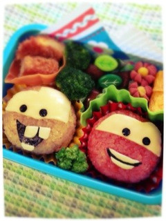 幼稚園のお弁当☆マックイーンとメーター☆-レシピのメイン写真
