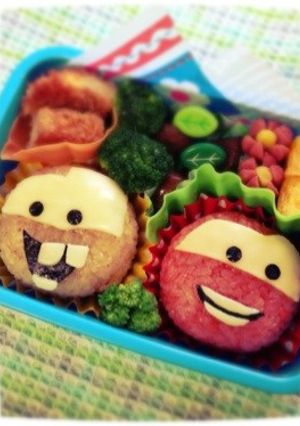 幼稚園のお弁当☆マックイーンとメーター☆-レシピのメイン写真