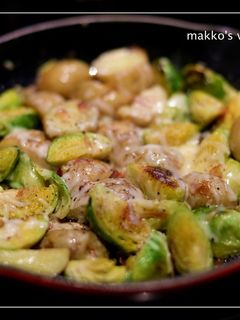 芽キャベツと新じゃがいものチーズ焼き-レシピのメイン写真
