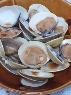 ハマグリの酒蒸し(シリコンスチーマー)-レシピのメイン写真