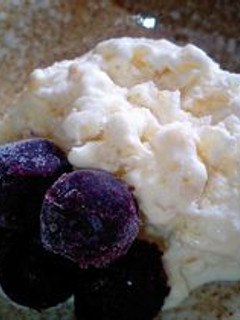 雪見大福の味☆簡単!お米のアイスクリーム-レシピのメイン写真