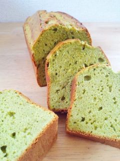 酒粕の抹茶パウンドケーキ-レシピのメイン写真