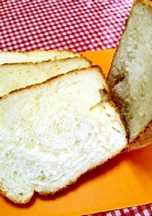 ★ＨＢで薄力粉１００％の＊食パン＊です♪-レシピのメイン写真