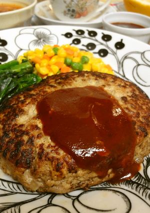 ふっくら美味しい☆豆腐ハンバーグ-レシピのメイン写真