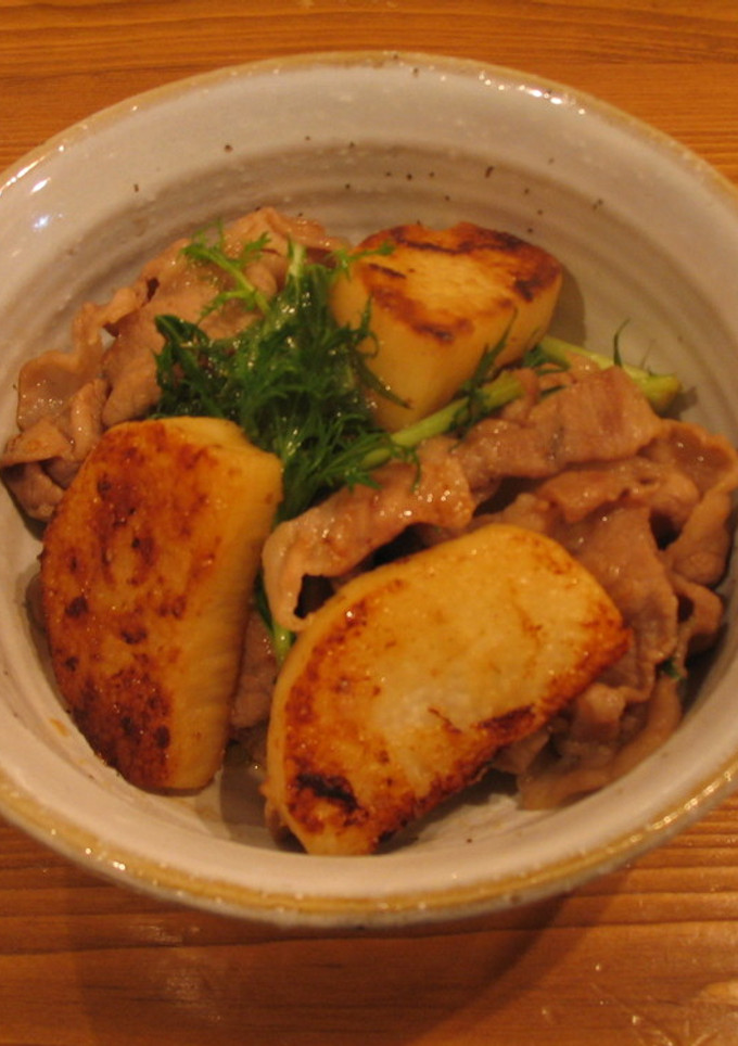豚肉と山芋のオイスターソース炒め-レシピのメイン写真