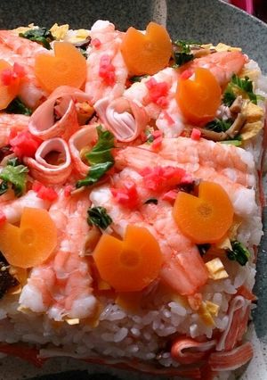 ケーキちらし-レシピのメイン写真