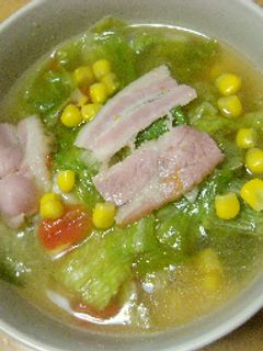 ベーコンレタス☆スープ-レシピのメイン写真