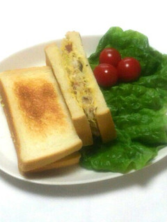 ジャーマンポテトキャベツのトーストサンド-レシピのメイン写真