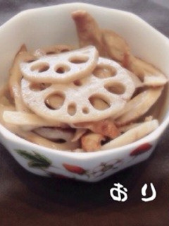 ❤️れんこんと竹輪のきんぴら❤️-レシピのメイン写真