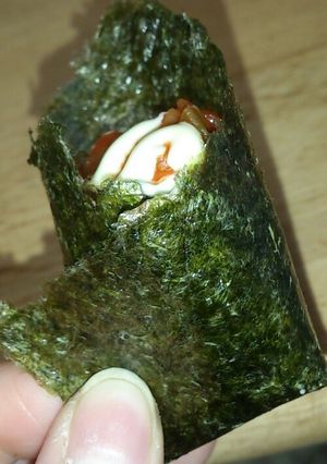 おつまみに☆のりキムチマヨ☆-レシピのメイン写真