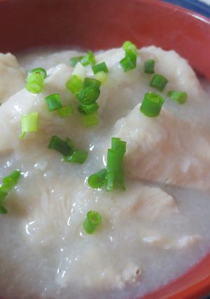 鶏むね肉♪レンコンすりおろし煮-レシピのメイン写真