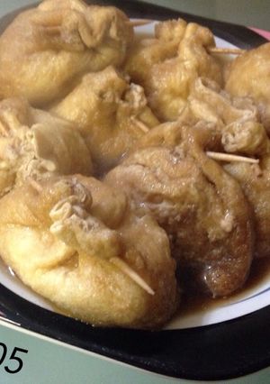 和♡丸ごと玉子入り油あげ煮＊お弁当にも★-レシピのメイン写真