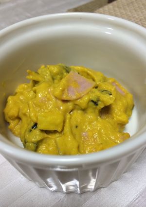 即席★かぼちゃサラダ-レシピのメイン写真
