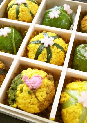 行楽に…✿簡単！彩りおにぎり弁当-レシピのメイン写真