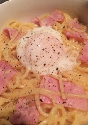 生クリーム不要！簡単カルボナーラ-レシピのメイン写真