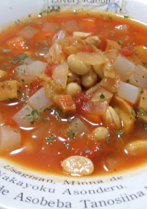 ダイエットモード☆燃焼系ファイバースープ-レシピのメイン写真