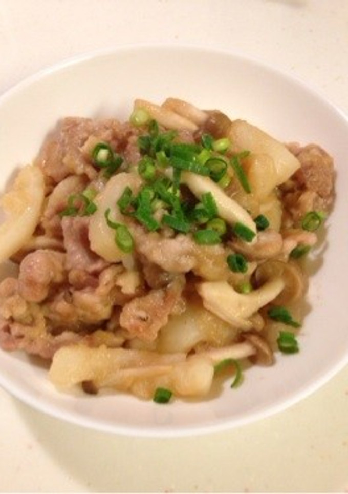 豚肉とかぶの中華炒め-レシピのメイン写真