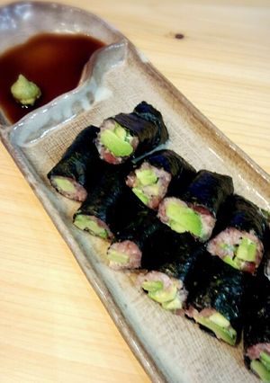 ネギトロとアボカドの海苔巻き★-レシピのメイン写真