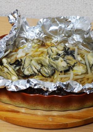 牡蠣ともやしのバター醤油-レシピのメイン写真