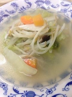 もやしのヘルシースープ【簡単】-レシピのメイン写真