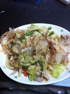 わが家の焼きうどん☆しょうゆ風味-レシピのメイン写真