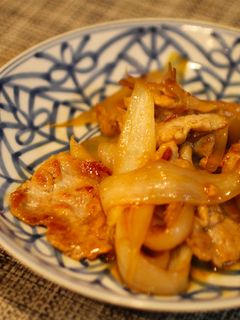 豚肉と新玉ねぎのカレー醤油炒め-レシピのメイン写真