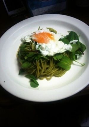 ほうれん草のパスタ~ジェノヴァ風~-レシピのメイン写真