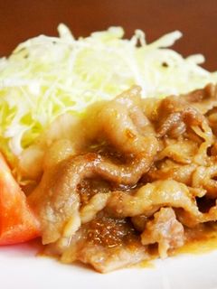 ガッツリ旨い♪甘辛醤油の豚肉生姜焼き-レシピのメイン写真