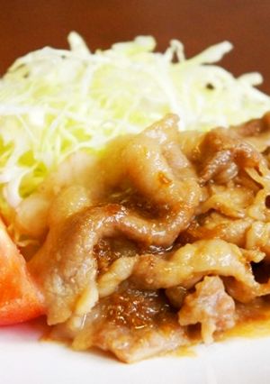 ガッツリ旨い♪甘辛醤油の豚肉生姜焼き-レシピのメイン写真
