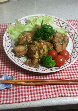 まさヤンの青ねぎと鶏もものくわ焼き-レシピのメイン写真