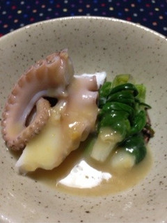 わけぎとタコのからし酢味噌-レシピのメイン写真