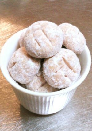 メロンパンクッキー☆苺風味-レシピのメイン写真