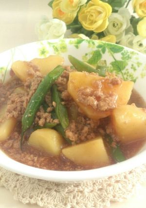 新じゃがいものそぼろ煮-レシピのメイン写真
