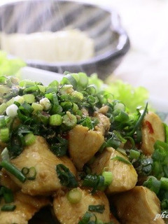 鶏胸のピリ辛甘酢炒め ネギまみれ-レシピのメイン写真