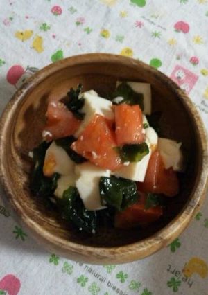 豆腐のサラダ♡-レシピのメイン写真