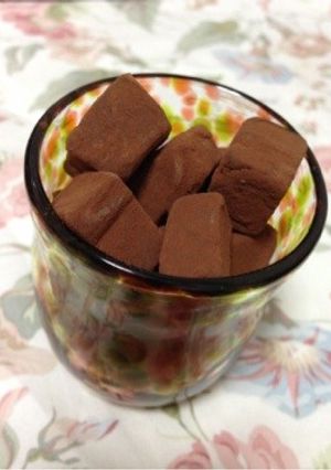 生チョコ♡ーちょっと甘めー-レシピのメイン写真