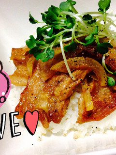 スタミナ豚丼-レシピのメイン写真