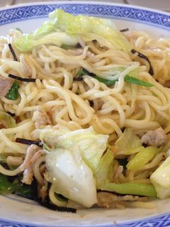 主婦の1人ランチ・しょう油麹焼きそば-レシピのメイン写真