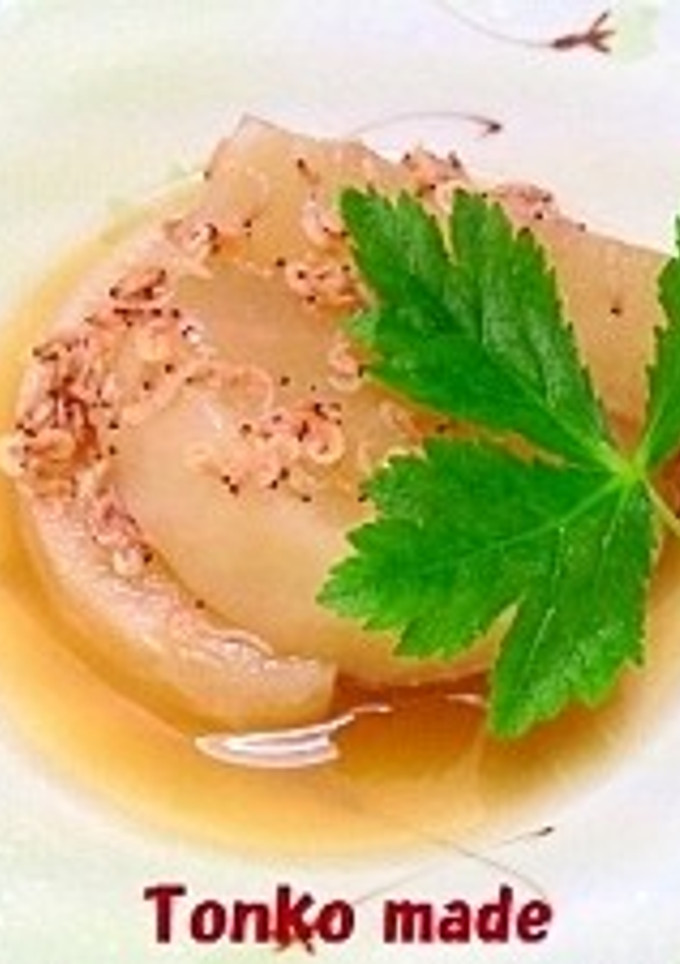 桜海老と大根の煮物-レシピのメイン写真